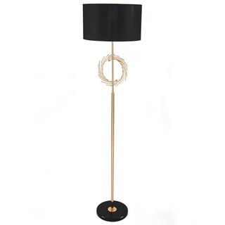 โคมไฟตั้งพื้น ไฟตั้งพื้น CARINI CLASSIC ML5030 สีดำ/ทอง โคมไฟ โคมไฟ หลอดไฟ FLOOR LAMP CARINI CLASSIC ML5030 BLACK/GOLD