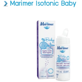 ภาพหน้าปกสินค้าMarimer Isotonic Baby 100มลลดการเกาะติดของฝุ่น สิ่งแปลกปลอม ทำความสะอาดโพรงจมูกให้หายใจโล่ง ซึ่งคุณอาจชอบราคาและรีวิวของสินค้านี้