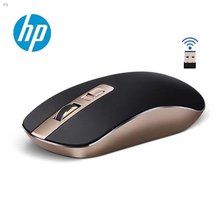 สินค้า HP S4000 Silent Wireless Mouse เมาส์สำหรับสำนักงานธุรกิจสีดำสำหรับแล็ปท็อปคอมพิวเตอร์พีซี