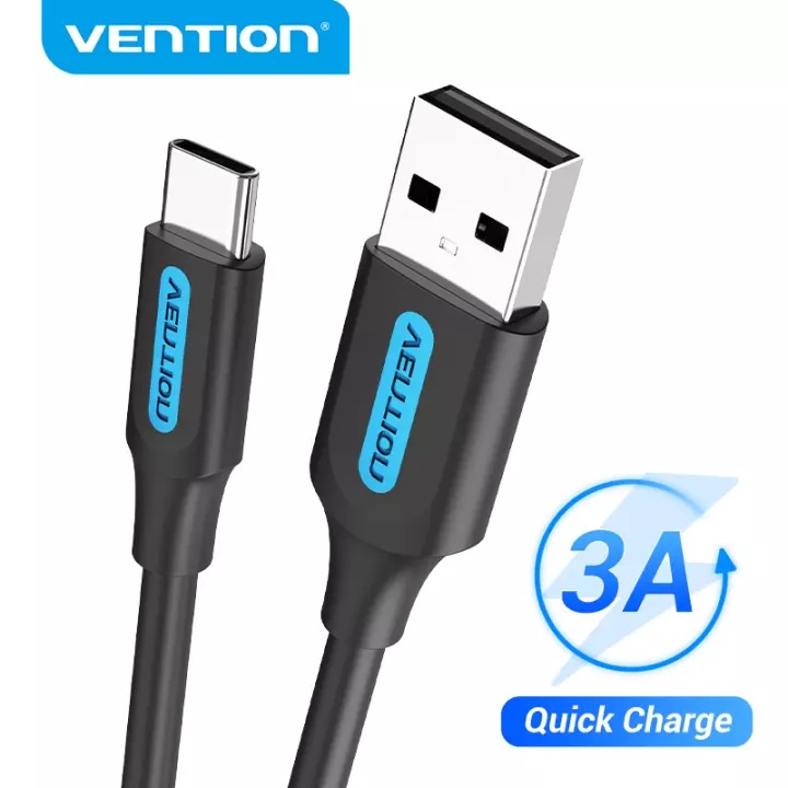 Vention สายเคเบิล Type C ชาร์จเร็ว 3A สายเคเบิลข้อมูล USB C สําหรับ ...