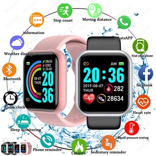 สินค้า นาฬิกาข้อมือสมาร์ทวอทช์ D20 วัดความดันโลหิต สําหรับ Apple Xiaomi Android 2021