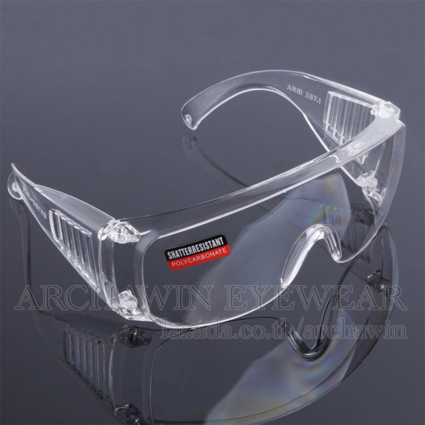 แว่นนิรภัย-แว่นตานิรภัย-safety-glasses-polycarbonate-คุณภาพสูง-รุ่น-aventador-clear