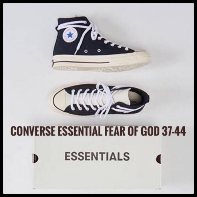 converse-essentials-fear-of-god-fog-ใส่ได้ทั้งผู้ชายและผู้หญิง-สินค้าพร้อมส่ง