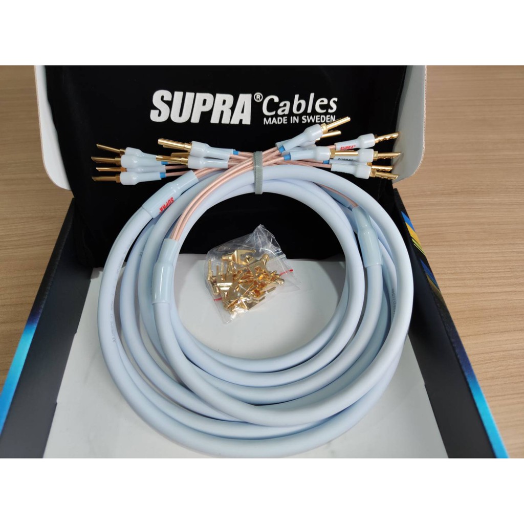 supra-xl-annorum-combicon-speaker-cable-set-สายลำโพง-ไฮเอ็นให้เสียงแบบธรรมชาติ-รายละเอียดเวทีชัดขึ้น-เสียงเบสชัดนุ่มลึก