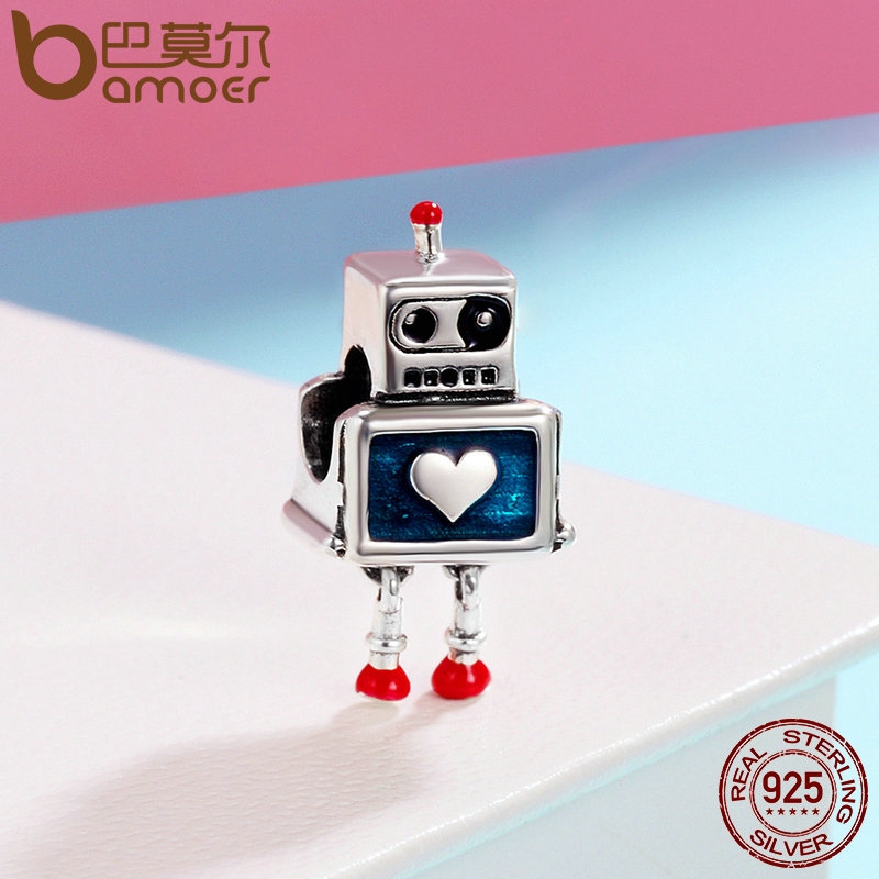 bamoer-cute-robot-charms-fit-bracelets-amp-necklace-diy-100-925-sterling-silver-scc346