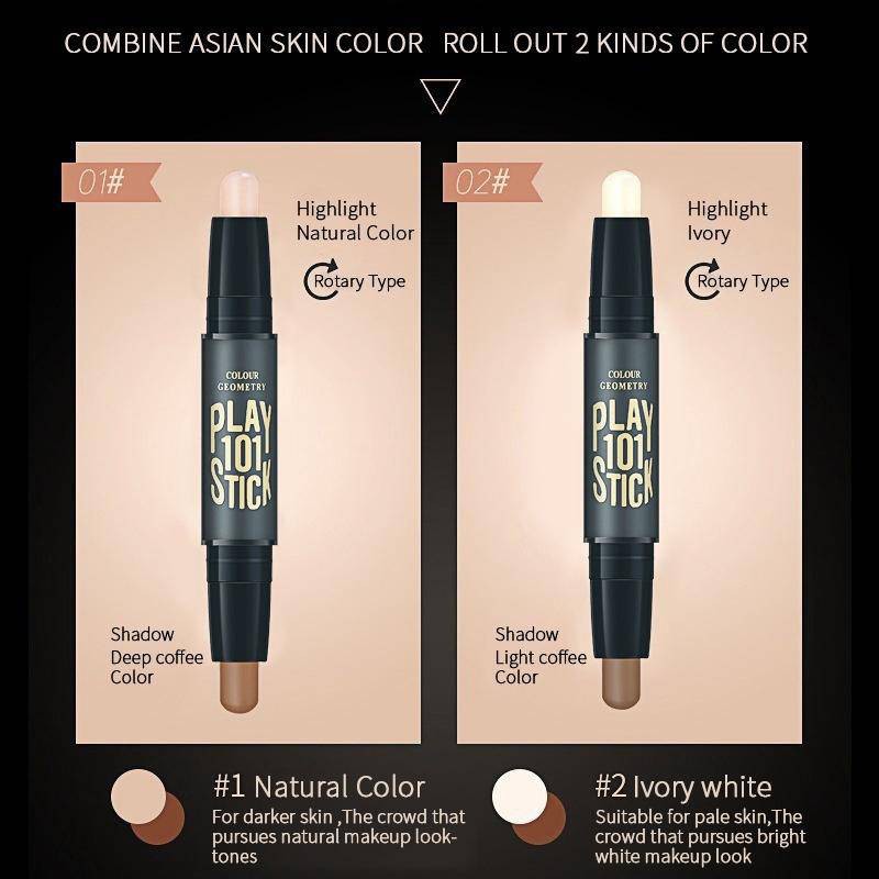 ภาพสินค้าM032 คอนทัวร์ สติ๊ก Contour คอนทัวร์หน้า ไฮไลท์เฉดดิ้งแบบแท่ง จากร้าน narumon.k011 บน Shopee ภาพที่ 5