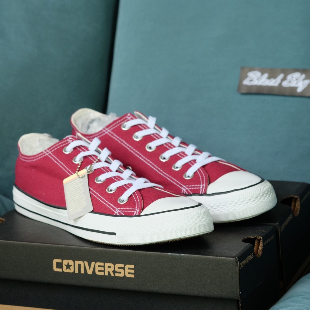 converse-all-star-classic-ox-รุ่นฮิต-สีเลือดหมู-รองเท้าผ้าใบ-คอนเวิร์ส-ได้ทั้งชายหญิง