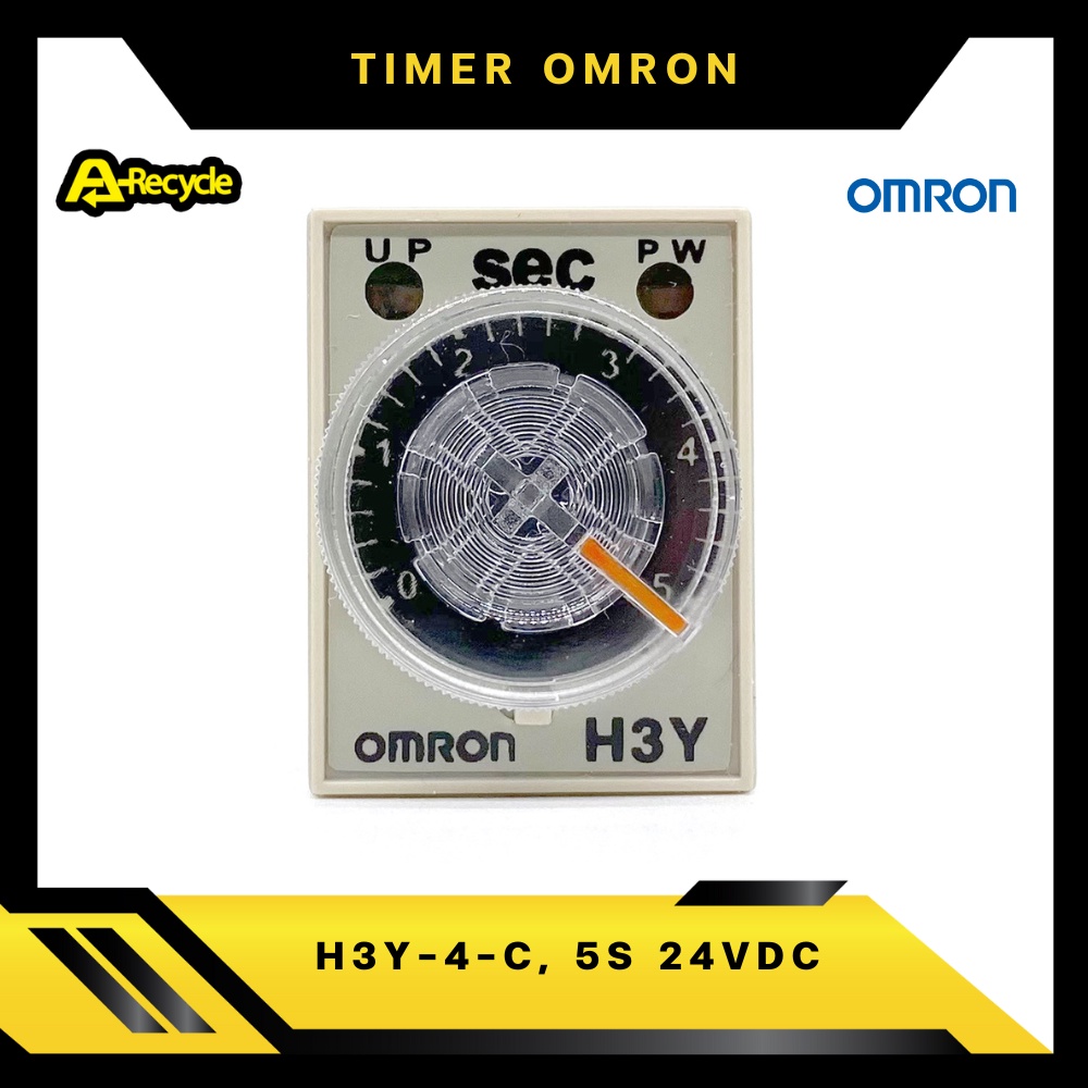 omron-h3y-4-c-5s-24vdc-timer-relay-omron-4-contact-8-ขา