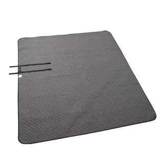 พรมสำหรับการตั้งแคมป์และเดินป่า ขนาด 170 x 210 ซม. (สีเทา)