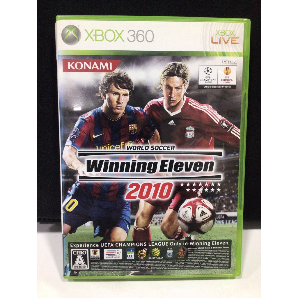 Winning Eleven 2009 Import Japan Xbox 360 Japanese Pro Evolution Soccer PES