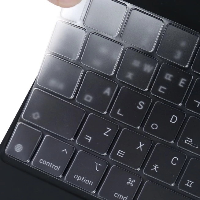 พร้อมส่ง-silicone-keyboard-pro12-9-pro11-air4-2020-magic-keyboard-แบบใสtpu-ซิลิโคนคีย์บอร์ด-กันฝุ่นกันน้ำ
