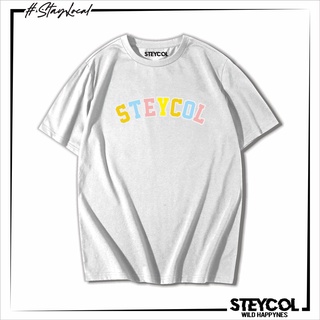 เสื้อยืดผู้ Steycol | เสื้อยืด สีขาว Stc09 S-5XL