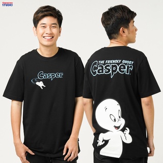 Universal Studios Men Casper The Friendly Ghost  T-Shirt - เสื้อผู้ชายยูนิเวอร์แซล สตูดิโอ แคสเปอร์  สินค้าลิขสิทธ์แท้100% characters studio