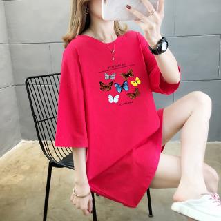 2020 new summer Korean loose cotton short sleeve women t-shirt