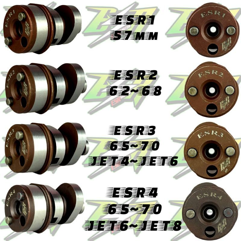 แคมแต่ง-esr-1-2-3-4-exciter150-spark135-mslaz-x1r-r15-ตัวเก่า