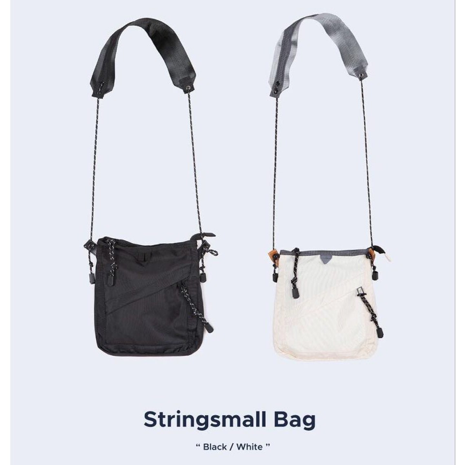 ภาพหน้าปกสินค้ากระเป๋าสายเชือก Sacoche Bag รุ่น Stringsmall Bag ทรงแนวตั้ง จากร้าน snorjack บน Shopee