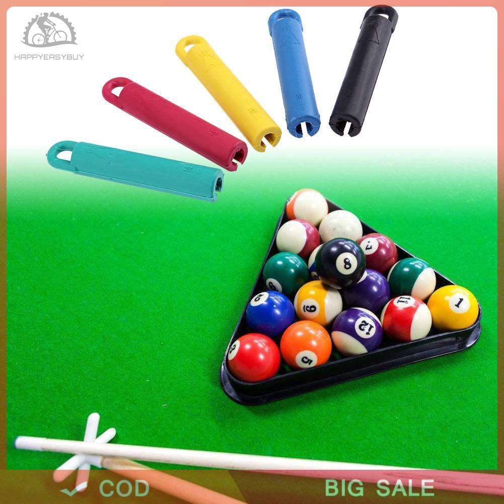 ภาพหน้าปกสินค้า5pcs Snooker Pool Cue แขวนแท่นวางบิลเลียดยาง