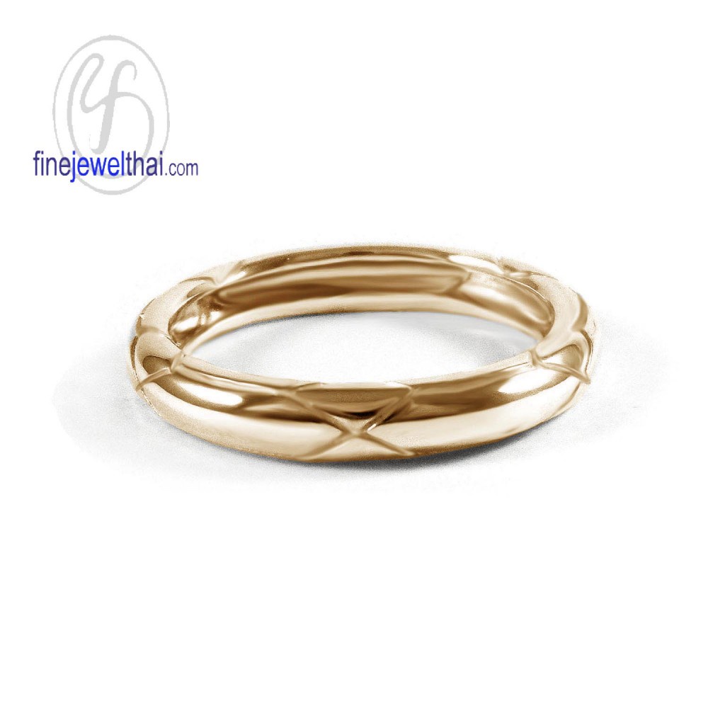 finejewelthai-แหวนเงิน-เงินแท้925-ชุบทอง-ชุบพิ้งค์โกลด์-silver-ring-r120400-g-pg-ราคาต่อวง-เลือกสีตัวเรือนได้
