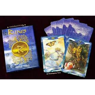 ไพ่รูนส์ Runes Oracle Cards ไพ่รูนส์แท้ ไพ่ลดราคา ไพ่ยิปซี ไพ่ออราเคิล Tarot Oracle Card Deck