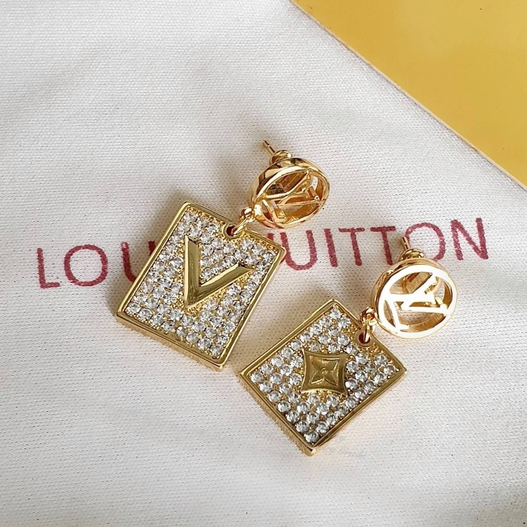 งาน-1-1-เหมือนแท้ที่สุดในท้องตลาด-louis-vuitton-earring-ต่างหู-louis-vuitton-คอลล่าสุดค่ะงานอย่างใส่ออกมาน่ารักมากๆค