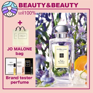 🚚 พร้อมส่ง🚚 Jo Malone London Perfume Wild Bluebell English Pear Wood Sage&amp;Sea Salt Rose &amp; Oud Blossom &amp; Honey 100ml