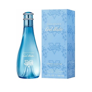 Davidoff Cool Water Street Fighter Champion Edition Davidoff 2021 For Women 100 ml กล่องซีล