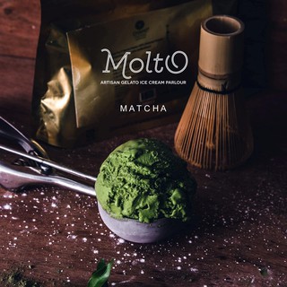 เช็ครีวิวสินค้าMatcha (ไอศกรีม ชาเขียว 1 ถ้วย 16 oz.) - Molto premium Gelato