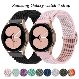 สายนาฬิกาข้อมือไนล่อน ระบายอากาศ ปรับได้ สําหรับ Samsung galaxy watch 4 5 6 40 มม. 444 มม. 6 มม. 47 มม. Samsung galaxy watch 6 6classic 43 มม. 47 มม.