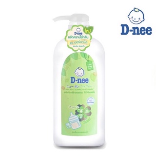 สินค้า D-nee ผลิตภัณฑ์ล้างขวดนม ดีนี่ นิวบอร์น หัวปั๊ม 620 มล./ถุงเติม 600 มล.