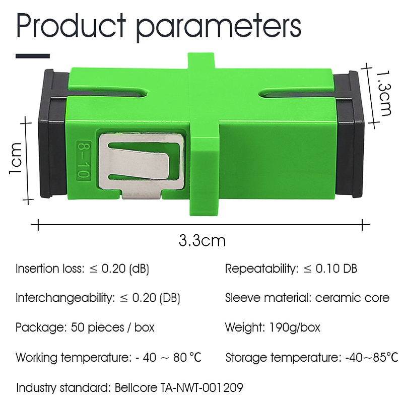 free-shipping-300-bag-sc-apc-simplex-mode-fiber-optic-adapter-sc-apc-optical-fiber-coupler-sc-fiber-flange