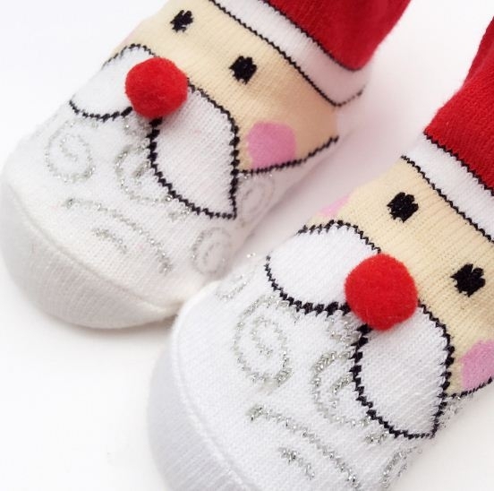 ถุงเท้าเด็กซานต้า-ขนาด-0-12-เดือน-1-2-ปี