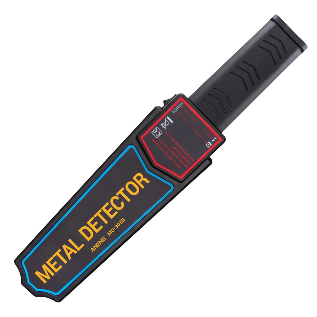 เครื่องตรวจจับโลหะพกพา-สำหรับงานรักษาความปลอดภัย-high-sensitivity-hand-held-metal-detector-security-aneng-md-303b