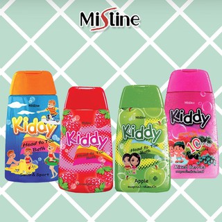 ภาพหน้าปกสินค้าMistine Kiddy Head To Toe Bath 200 ml. มิสทีน คิดดี้ แชมพูอาบน้ำ แชมพูสระผมพร้อมอาบน้ำ ครีมอาบน้ำ มี 4 สูตรให้เลือก ที่เกี่ยวข้อง