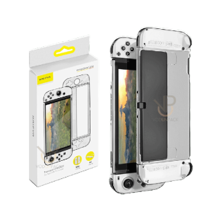 โปรโมชั่น : HAIFVA เคสใส เสียบ Dock ได้ ไฮบริท Nintendo switch OLED ของแท้ Crystal Clear Case TPU Hard Case NS-OLED นินเทนโด้สวิช