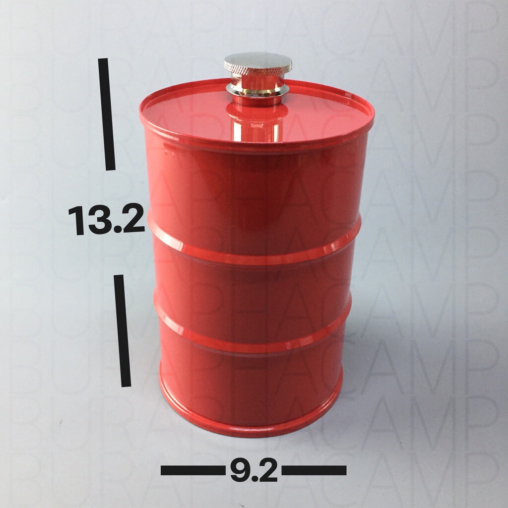 กระป๋องน้ำมันมือถือ-วัสดุสแตนเลส-แข็งแรงทนทาน-เลียนแบบถังน้ำมันใหญ่-สไตล์วินเทจ-ขนาด-13-2x9-1cm-สีแดง-สีดำ-สีเขียว