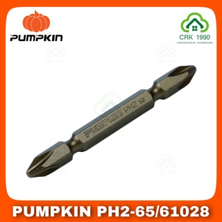 PUMPKIN PH2-65 61028 ดอกไขควงลม ดอกไขควง คอยาว 13mm ผลิตจากเหล็กกล้าคุณภาพสูง S2