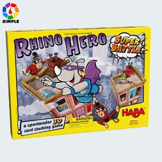 ภาพหน้าปกสินค้าRhino Hero Super Battle - A Turbulent 3 D เกมของเล่นสําหรับเด็ก ซึ่งคุณอาจชอบราคาและรีวิวของสินค้านี้