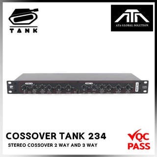 สเตอริโอครอสโอเวอร์ ยี่ห้อ TANK 234 ครอส 2 ทาง 3 ทาง ตัวแยกเสียง อุปกรณ์ปรับแต่งเสียง เครื่องปรุงเสียง ตัวแยกความถี่เสีย