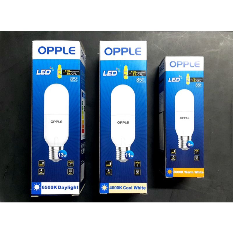 opple-หลอด-led-e-stick-8w-11w-13w-daylight-cool-white-warmwhite-หลอดดาวไลท์