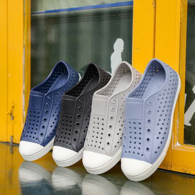 ภาพหน้าปกสินค้ารองเท้ายางแบบสวม ใส่ลุยน้ำ ได้ทั้งผู้ชายและผู้หญิง ไซส์38-45​ รุ่น-NT Clogs