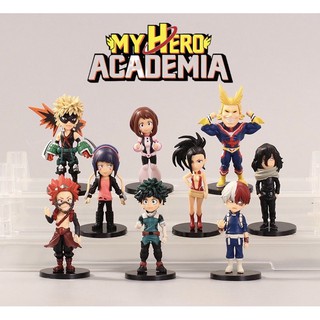 โมเดล My Hero Academia ขนาด 9-10 Cm  ราคาถูก สวยแบบขั้นเทพ สินค้าพร้อมส่ง เก็บปลายทางได้