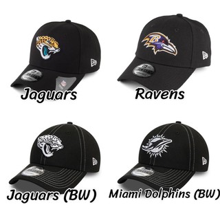 [🔥 พร้อมส่ง]  แท้ 💯% New Era 9Forty NFL Cap (Jaguars/Ravens/Miami Dolphins) แท้ 100%