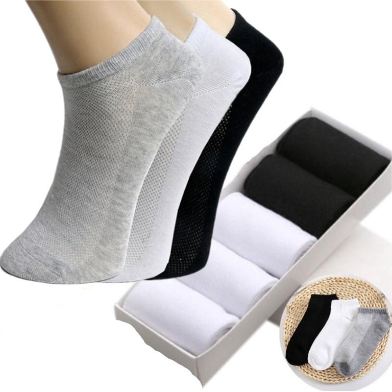 Mens Unisex Sport Low Cut Crew Cotton Ankle Sport Casual Socks คู่ชายธุรกิจถุงเท้าอ่อนนุ่มฤดูหนาวฝ้ายนุ่มกีฬาถุงเท้าที่ร