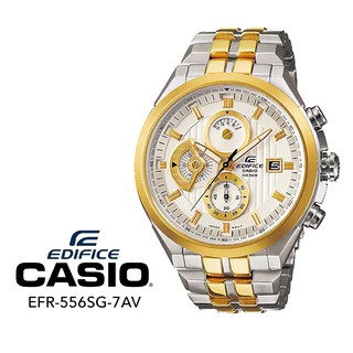 สินค้า นาฬิกาข้อมือผู้ชายCASIO EDIFICE รุ่น EF-556SG-7AV สินค้ารับประกัน 1 ปี