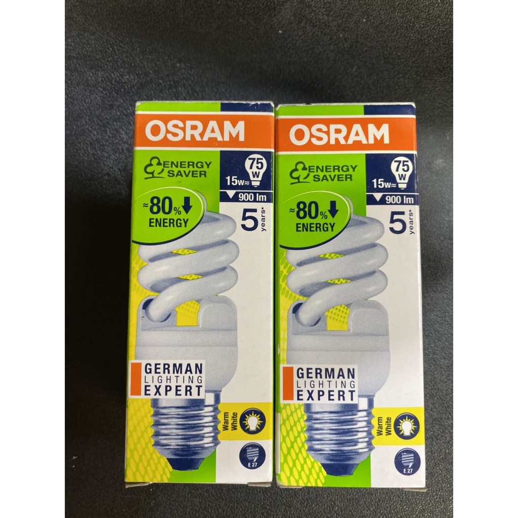 หลอดไฟ-หลอดประหยัดไฟ-osram-220v-e27