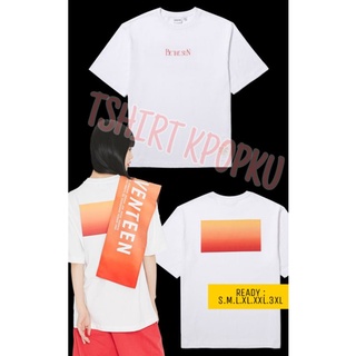 เสื้อยืด พิมพ์ลาย seventeen world tour Be the sun SUNSET Version สไตล์เกาหลี