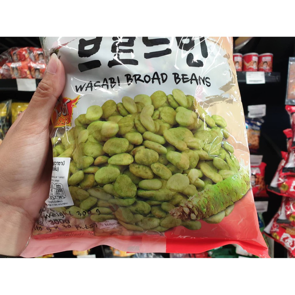 tong-garden-wasabi-broad-beans-ทองการ์เด้น-ถั่วปากอ้าเคลือบรสวาซาบิ-10-ก-x-30-ซองเล็ก-9185