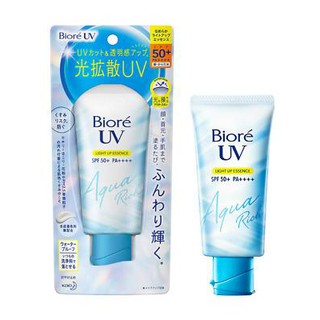 🍀พร้อมส่ง🍀 Biore UV Aqua Rich Light Up Essence SPF50 + PA +++ ของแท้ มีฉลากไทย  ขนาด 70 กรัม  บิโอเร กันแดด ไลท์อัพ