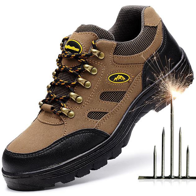 ภาพสินค้ารองเท้าเซฟตี้ รองเท้าเซฟตี้พร้อมส่ง หัวเหล็กSafety Shoes รองเท้าเชื่อม ป้องกันการชนและป้องกันการแทง จากร้าน arkarapa1819 บน Shopee ภาพที่ 6