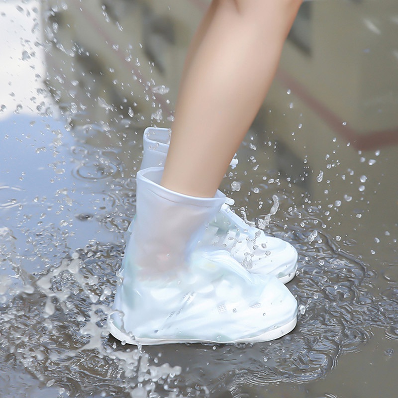 รองเท้าบู๊ทกันฝนสำหรับสุภาพสตรี-รองเท้าบู๊ทกันฝนกันน้ำกันลื่น